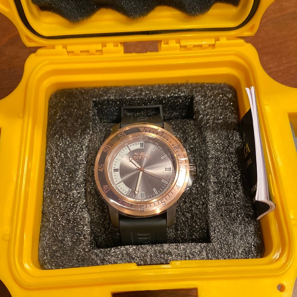 Rose gold Invicta Watch